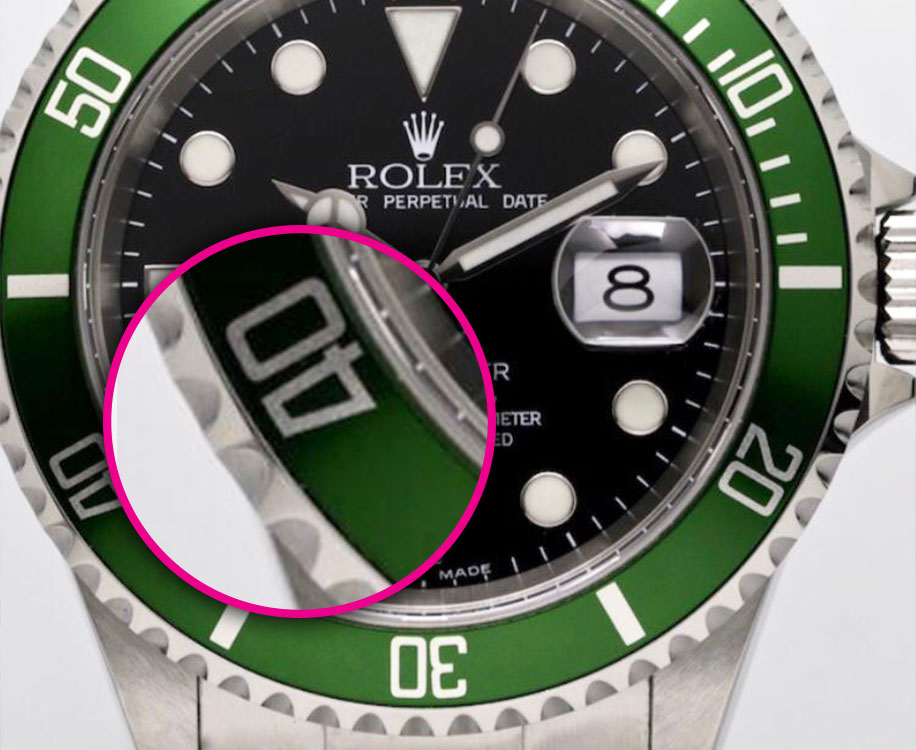 Rolex Kermit Flat Four